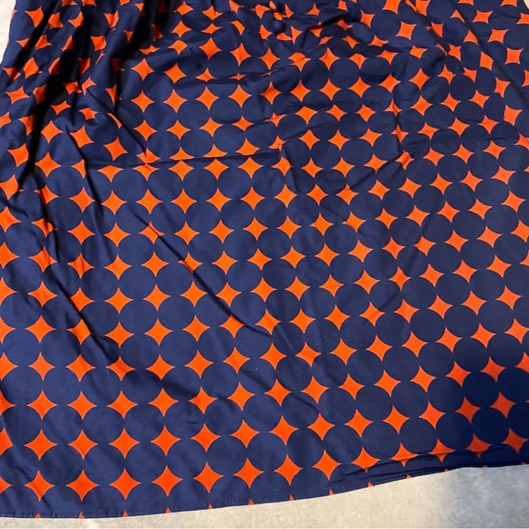 J Crew J.Crew Circle Dot Apron Cami Tank Top Cotton Poplin Shirt Size 8 - Picture 4 of 12